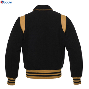 Vestes universitaires sur mesure de qualité supérieure, grandes tailles, en laine d'hiver, best-seller, pour hommes, avec boutons, imperméables - Product Image 4