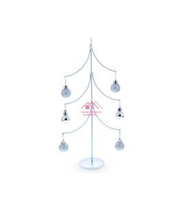 2024 Home Indoor Decorative Gold Finished Metal Tree Frame Christmas Tree With Golden <b>Ornaments</b> - Product Image 6