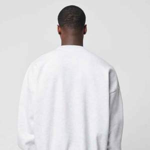 Sudadera de cuello redondo de gran tamaño, suéter de algodón liso con logotipo impreso, Jersey bordado en blanco para hombre, sudadera bordada, registro personalizado - Product Image 5