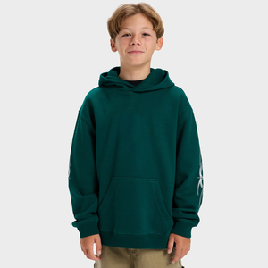 Sweat-shirt à capuche pour enfants hiver personnalisé 100% sweat-shirt en molleton de coton doux avec logo avant garçons et filles décontracté écologique OEM/ODM - Product Image 6