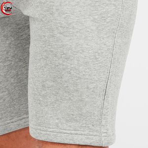 Short de survêtement 100% coton pour hommes fabriqué sur mesure Short en éponge à motif solide et écologique - Product Image 3