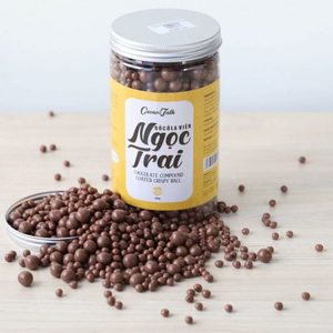 Proveedor Exportador de Chocolate Compuesto Personalizado de Alta Calidad, Bolas Crujientes de Chocolate con Caramelo y Toffee HALAL, Decoración de Cacao para Panadería - Product Image 2