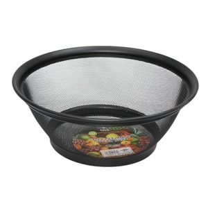 Best Selling Classic Round Iron <b>Colander</b> With Evenly Spaced Holes Allowing Fast Water Flow During Food Washing Tasks - Product Image 2