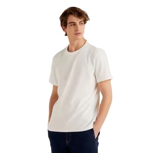 Camisetas de algodón para hombre, ropa de calle holgada de manga corta de gran tamaño, camisetas Unisex, diseño de serigrafía personalizado Vintage, ajuste cuadrado - Product Image 1