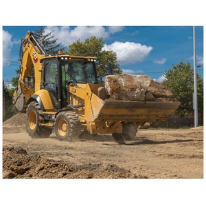 Chargeuse-pelleteuse CAT 450 modèle 2023, capacité de charge nominale de 20 tonnes, moteur Caterpillar avec attache rapide et configuration de châssis à déplacement latéral - Product Image 6