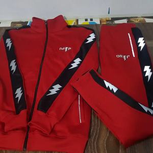 Personalizado al por mayor de los hombres sudaderas con capucha reflectantes pantalones logotipo personalizado para hombre de dos piezas chándal reflectante conjunto fabricante de Pakistán - Product Image 2