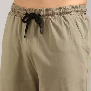 OEM algodón transpirable venta al por mayor verano hombres conjunto de manga corta Camiseta pantalones cortos conjuntos 2 piezas personalizado Casual verano chándal - Product Image 5