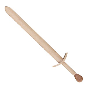 Spada di legno di faggio del XII secolo pratica Anime e spade di legno ispirate al gioco accessori Cosplay alla rinfusa | OEM armi Fantasy.