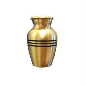 โกศสำหรับงานศพของมนุษย์อุปกรณ์ทำศพทำจากทองเหลือง - Product Image 1