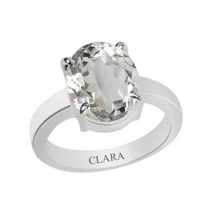 NOVAMART Fine Buy Certified Natural Crystal Sphatik Gemstone <b>Rings</b> Wholesale Export - Product Image 1