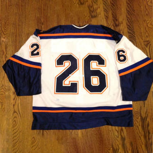 Jersey de Hockey sobre Hielo Personalizado para Hombre, con Logotipo Impreso, Transpirable, Antibacterial, 100% Poliéster, Bordado Personalizado, Apliques, Nombre del Equipo Personalizado - Product Image 4