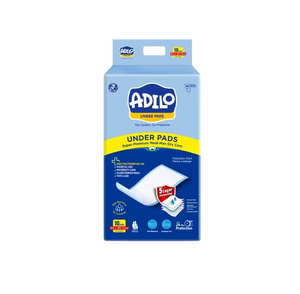 Almohadillas Protectoras Desechables Adilo, 21 Piezas, Suaves, Cómodas, a Prueba de Fugas, para Adultos, Bebés y Pacientes - Product Image 3