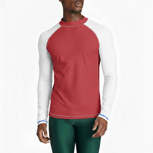 Protector de erupción con gráficos sublimados y tela de control de humedad construida para entrenamiento de agarre BJJ MMA y ropa de artes marciales - Product Image 3