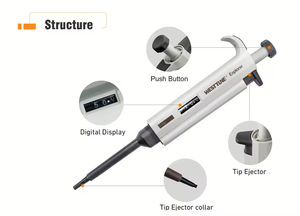Pipeta Mecánica de Volumen Ajustable de un Solo Canal WESTTUNE Explorer, Pipeta Manual, Pipeta Económica para Uso en Laboratorio - Product Image 4