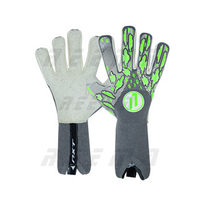 Usine de Quartz tricoté Gants de gardien de but de Football sur mesure Taille 7 8 9 10 11 12 impression en silicone haute densité extra protect - Product Image 1