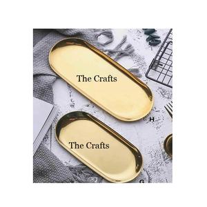 Plateau de service à chocolat en acier inoxydable pour fêtes et événements Plateau de service à dessert à prix compétitifs - Product Image 2