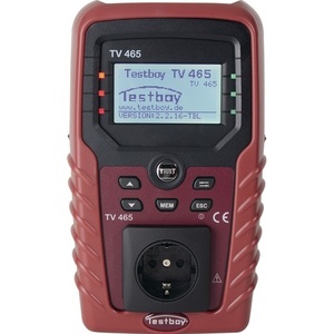 TESTBOY 465 Pro Appliance <b>Tester</b> 230x130x70mm L230xW130xH70mm Protective Conductor/Insulation Resistance - Product Image 1