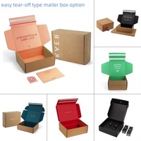 Emballage personnalisé en carton ondulé rose avec design gratuit pour vêtements, cosmétiques, bijoux, montres, bonbons et jouets