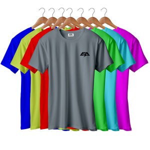 เสื้อยืดสตรีทแวร์น้ำหนักเบาระบายอากาศได้ดีแห้งเร็วสไตล์สตรีทแวร์ผ้าโพลีเอสเตอร์100% ออกแบบโลโก้ได้ตามต้องการแขนสั้นไซส์ XL สำหรับฤดูร้อน - Product Image 1