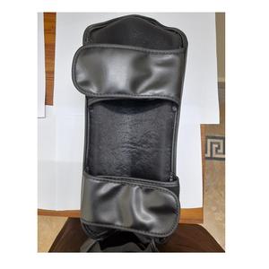 Espinilleras para entrenamiento de bateo de béisbol, fábrica al por mayor, fabricante de espinilleras, protección de piernas, diseño personalizado, espinilleras negras sólidas de béisbol - Product Image 5