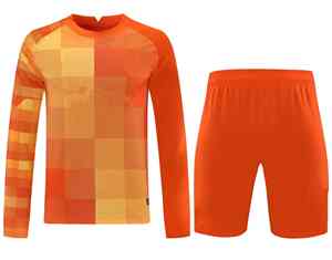 Conjuntos de Uniformes de Portero de Fútbol para Hombre, Transpirables, Estampados, de Verano, Camiseta Deportiva de Manga Larga para Entrenamiento de Fútbol, Venta al Por Mayor - Product Image 3