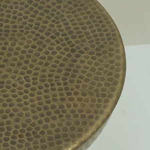 Taburete antiguo vintage único y mesa auxiliar de moda para agregar un toque elegante e intemporal a la decoración moderna de su sala de estar - Product Image 5