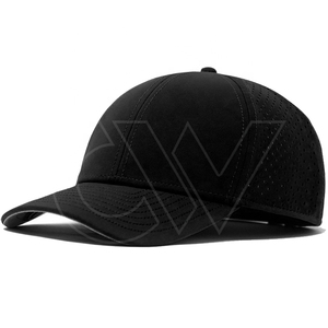 Custom Logo Print Quick Dry Lightweight Breathable Polyester Laser Holes Soft Running Sport <b>Baseball</b> <b>Hat</b> for <b>Men</b> - Product Image 3