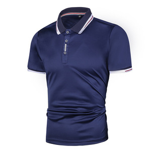 Vente en gros de polo de golf en coton personnalisé pour hommes polo vierge polyester de haute qualité quantité pour hommes col roulé personnalisé anti OEM - Product Image 4
