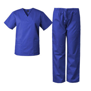 Uniforme médico de las mujeres matorrales de contraste obligatorio Top y pantalones conjunto de Bangladesh - Product Image 4