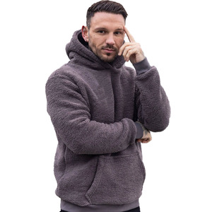 Tissu doux en mélange de coton imprimé sur mesure brodé hiver vêtements de sport pour hommes uniformes d'équipe vêtements promotionnels commande en gros - Product Image 3