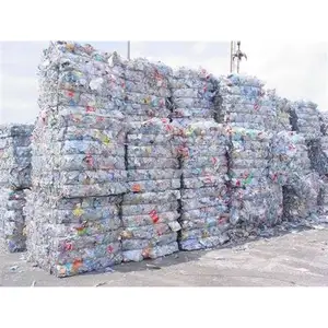 Hot washed 100% clear PET bottle scrap/PET flakes white/recycled PET Resin Factory price USA