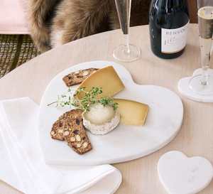 Bandeja de mármol para joyería, regalos usados, última pieza, superventas, bandeja para servir postres en forma de Heaf - Product Image 1