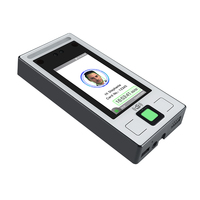 LEEKGOTECH 4,3 pulgadas Multi-Biométrico Reconocimiento facial de huellas dactilares Control DE ACCESO Dispositivo de asistencia de tiempo con software gratuito