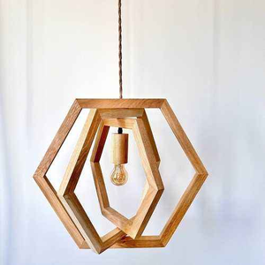 Nouveau look avec un design de prix raisonnable et une suspension de plafonnier en bois classique fabriquée décorative moderne par tradebit - Product Image 6