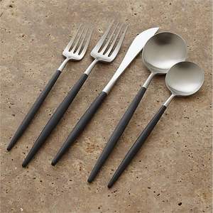 Nouvelle Arrival2024 Luxe 5 Pcs Argent Acier Inoxydable Designer 304 SS Couverts Couverts Argenterie Vaisselle De STAR CRAFTS INDIA - Product Image 2