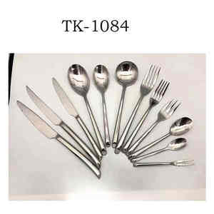 Ensemble de fourchettes et cuillères de restaurant pour la cuisine à domicile ensemble de couverts en acier inoxydable de qualité alimentaire - Product Image 4