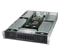 SYS-2029GP-TR Supermicro 2U, 2x LGA3647, Intel C621, 16x DDR4, 8X2.5 "SAS/SATA, SIOM, 2X2000W 6 PCI-E Lebar Ganda/Tunggal