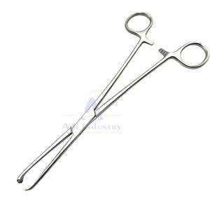 Forceps chirurgicaux manuels en acier inoxydable de qualité supérieure - Durables et réutilisables, utilisation en chirurgie générale, équipement médical professionnel - Product Image 3