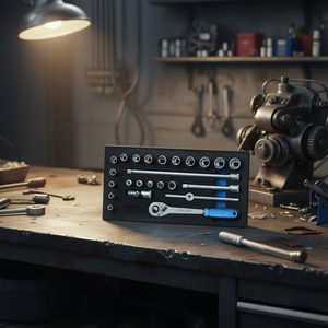 Gedore 3/8'' <b>Socket</b> Set in Check-Tool Modul 24-Piece Kit - Product Image 3