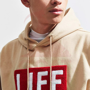 Sudaderas con Bordado Personalizable al por Mayor - Sudadera de Forro Polar para Hombre, Ropa Urbana Transpirable y Ecológica, Mezcla de Poliéster/Algodón de 300g - Product Image 3