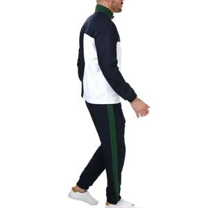 Qualité supérieure hiver hommes 100% coton vêtements de sport Gym Fitness Tech polaire entraînement deux pièces ensemble léger respirant - Product Image 2