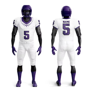 Uniforme de Fútbol Americano Hecho en Pakistán 2025, Mejor Precio, Venta Caliente, Ropa Deportiva, Uniforme de Fútbol Americano, Servicio OEM ODM - Product Image 4