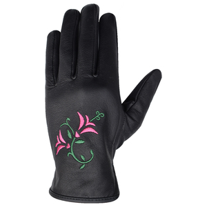2025 peau de mouton véritable coloré 100% haute qualité forte couture Filament soie dame habillage gants - Product Image 5