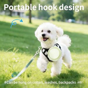 Wholesale Silicone Pet Travel Collapsible Bowls-Portable Outdoor Water & Food <b>Feeders</b> - Product Image 3
