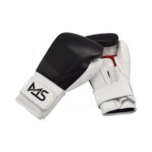 ถุงมือชกมวยหนังแท้ระบายอากาศป้องกันแบคทีเรียกันน้ำออกแบบโลโก้ได้ตามต้องการศิลปะการต่อสู้แบบส่วนตัว - Product Image 5