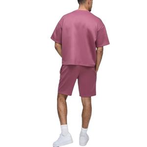 Conjunto de Shorts Deportivos de Verano para Hombre, con Logotipo Personalizado, Estilo Urbano, 100% Algodón, HECHO POR HS 2026 - Product Image 3