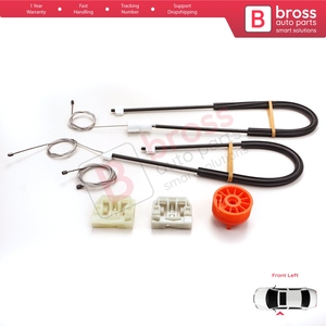 Kit de réparation de lève-vitre électrique BWR625, porte avant gauche pour 75 RJ MG ZT B8 1998-2005 4/5 portes CUH102351 - Product Image 3