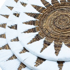 Vente en gros Ensemble personnalisé de 3 jacinthes d'eau Décoration murale Flocage UV Plaque décorative de haute qualité Décoration intérieure Made Vietnam - Product Image 2