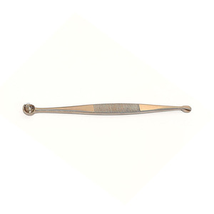 Cureta dérmica de doble extremo de alta calidad, instrumento de acero inoxidable pulido con microacabado Manual para cirugía plástica - Product Image 6