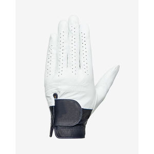 Guantes de golf de piel blanca Cabretta con logotipo personalizado guantes de golf de piel de oveja duraderos de material suave con logotipo personalizado de tela transpirable - Product Image 3